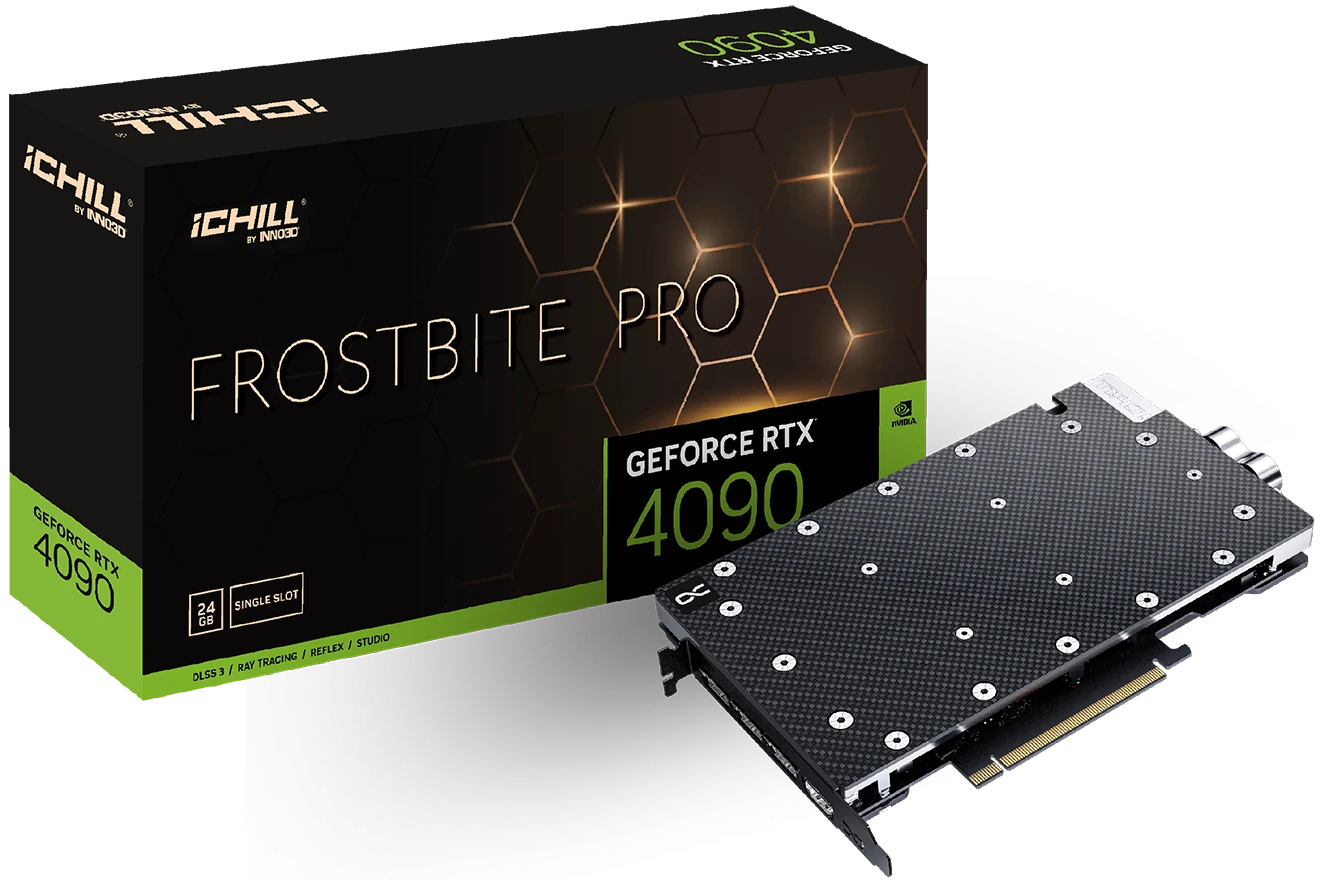 INNO3D GeForce RTX 4090 iCHILL FROSTBITE PRO